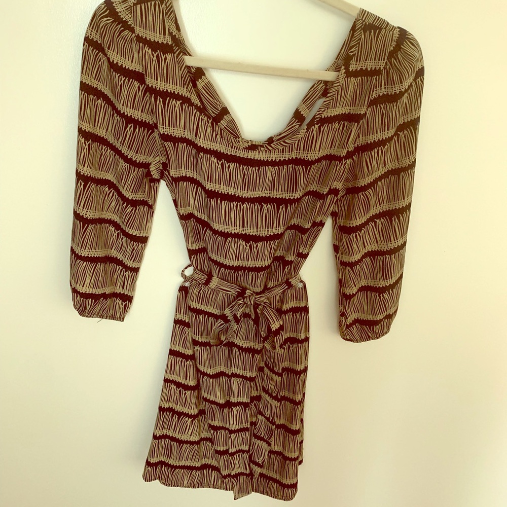 Anthropologie 3/4 sleeve Dress